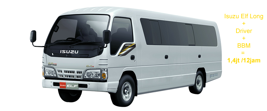 Rental Isuzu Elf Long+ Driver & BBM