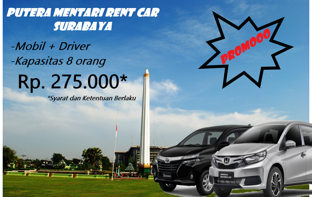 Sewa Mobil Surabaya Sebagai Sarana Keliling Kota