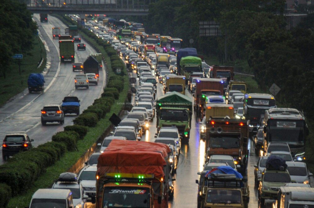 macet saat mudik