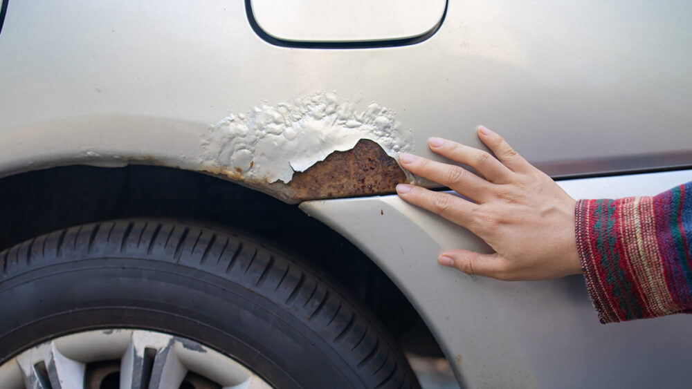 mencegah karat mobil