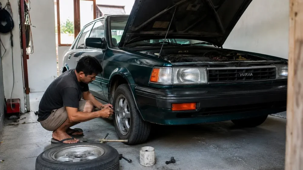 merawat mobil tua
